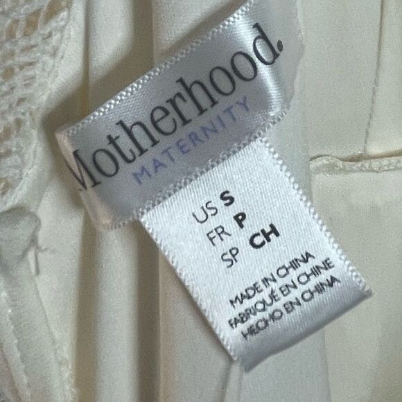 5 for $25🔥Motherhood Maternity Lace Cold Shoulder Maternity Dress Small- New - Picture 5 of 9